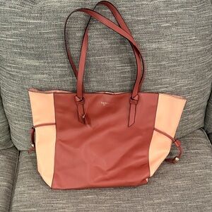 NWT Victoria’s Secret Two-Tone Tote Bag